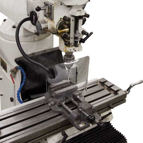 Safety Chip Shields with Direct-Mount Flexible Arm